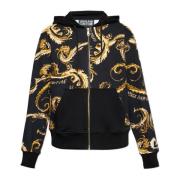 Hoodie Versace Jeans Couture , Black , Heren