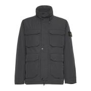 Antraciet Winterjassen Stone Island , Gray , Heren