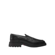 Comfort Leren Loafers Tommy Hilfiger , Black , Heren