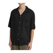 Camp Collar Woven LX Shirt Vans , Black , Heren