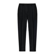 Wollen broek Dolce & Gabbana , Black , Heren