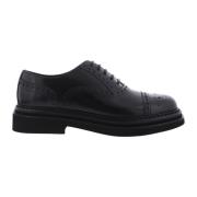 Geborstelde Oxfords in Zwart Dolce & Gabbana , Black , Heren