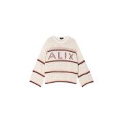 Stijlvolle Ajour Pullover Alix The Label , Multicolor , Dames