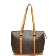 Pre-owned Canvas totes Louis Vuitton Vintage , Brown , Dames