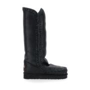 Zwarte Eskimo Laarzen Mou , Black , Dames