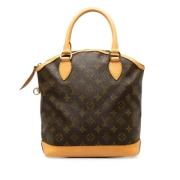 Pre-owned Canvas handbags Louis Vuitton Vintage , Brown , Dames