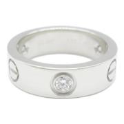 Pre-owned White Gold rings Cartier Vintage , Gray , Dames