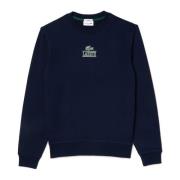 Vintage Stijl Sweater Lacoste , Blue , Heren