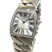 Pre-owned Stainless Steel watches Cartier Vintage , Gray , Dames