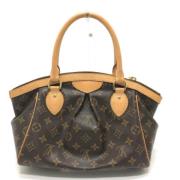 Pre-owned Canvas louis-vuitton-bags Louis Vuitton Vintage , Brown , Da...