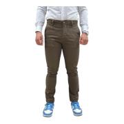 Chino Broek Gaudi , Brown , Heren