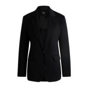 Zwarte Americana Jupa Jas Boss , Black , Dames