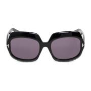 Zonnebril Tom Ford , Black , Dames