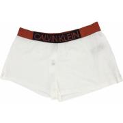 Heren Shorts - Stijlvolle Collectie Calvin Klein , White , Dames