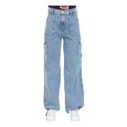 Claire Loose High-Waisted Streetwear Jeans Tommy Jeans , Blue , Dames