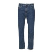 Heren Dad Jeans van Katoen Calvin Klein Jeans , Blue , Heren