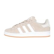 Beige Campus Sneakers Laag Profiel Adidas Originals , Beige , Dames