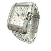 Pre-owned Stainless Steel watches Cartier Vintage , Gray , Dames