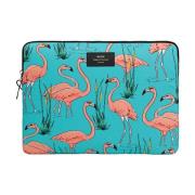 Pink Flamingos Laptop Sleeve Wouf , Multicolor , Dames