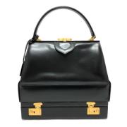 Pre-owned Leather gucci-bags Gucci Vintage , Black , Dames