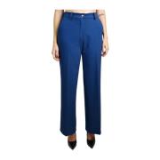 Dames Chino Broek, Synthetisch Materiaal Kaos , Blue , Dames