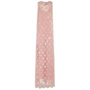 Elegante Maxi Jurk Rotate Birger Christensen , Pink , Dames