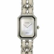 Pre-owned Stainless Steel watches Chanel Vintage , White , Dames