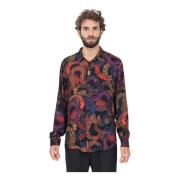 Grafische Print Casual Shirt Multikleur Just Cavalli , Multicolor , He...