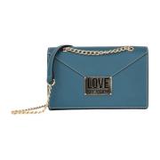 Elegante Smaragd Schoudertas Love Moschino , Green , Dames