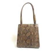 Pre-owned Canvas gucci-bags Gucci Vintage , Brown , Dames