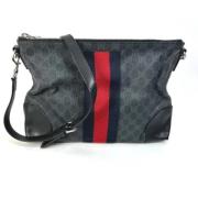 Pre-owned Canvas gucci-bags Gucci Vintage , Black , Heren