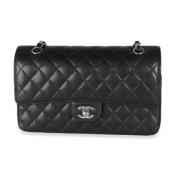 Pre-owned Leather chanel-bags Chanel Vintage , Black , Dames