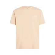 Vintage DNA Regular Fit T-Shirt Tommy Jeans , Beige , Heren