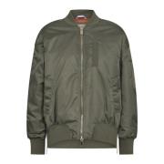 Glanzende Bomberjack Dusty Olive MOS Mosh , Green , Dames