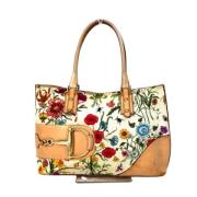 Pre-owned Canvas gucci-bags Gucci Vintage , Multicolor , Dames