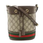 Pre-owned Canvas gucci-bags Gucci Vintage , Multicolor , Dames