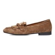 Kameel Mocassins met Trendy Touch Notre-v , Brown , Dames