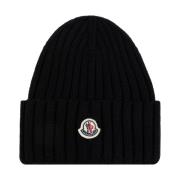 Wollen muts Moncler , Black , Dames