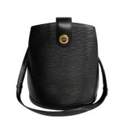 Pre-owned Leather louis-vuitton-bags Louis Vuitton Vintage , Black , D...