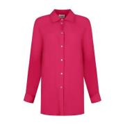 Fuchsia Abito Jurk P.a.r.o.s.h. , Pink , Dames