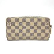 Pre-owned Canvas wallets Louis Vuitton Vintage , Beige , Dames