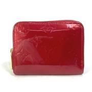 Pre-owned Fabric wallets Louis Vuitton Vintage , Red , Dames