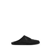 Zwarte Nubuck Leren Balletschoen UMA Wang , Black , Heren