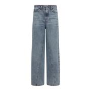 Wide Seam Jeans Pants Denim Blue Co'Couture , Blue , Dames