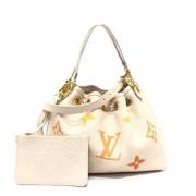 Pre-owned Fabric louis-vuitton-bags Louis Vuitton Vintage , Beige , Da...