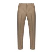 Geplooide broek Saint Laurent , Brown , Heren