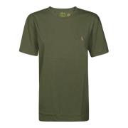 Jersey T-shirt voor mannen Ralph Lauren , Green , Heren