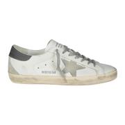 Suede Star Heel Sneakers Golden Goose , White , Heren