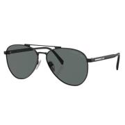 Gepolariseerde zonnebril donkergrijze lenzen Prada , Black , Unisex