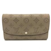 Pre-owned Leather wallets Louis Vuitton Vintage , Beige , Dames